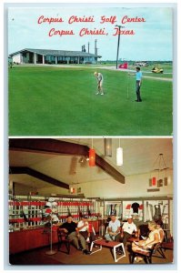 1987 Corpus Christi Golf Center Corpus Christi Texas TX Dual View Postcard