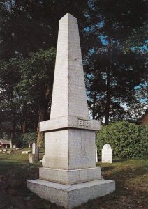 The Monument Of Colonel Jonathan Buck Founder Of Bucksport Maine