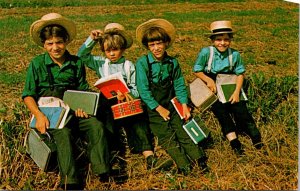 Pennsylvania - Amish School Boys - [PA-614]
