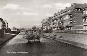 Den Haag Pomonalaan River Holland Real Photo Postcard