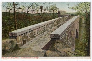 Blue Hills, Mass, Eliot Memorial Bridge