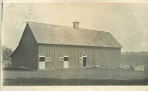 1913 Tama Iowa Large Farm Farm RPPC Photo Postcard 21-2646