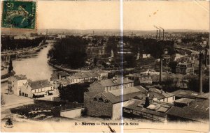 CPA Sevres panorama sur la Seine (1315780)