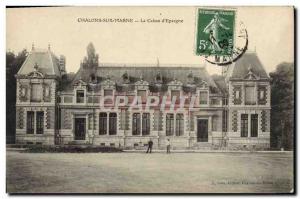 Old Postcard Chalons sur Marne Bank Caisse d & # 39Epargne