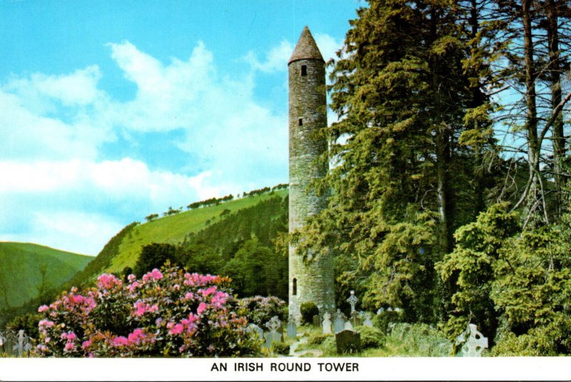 Ireland County Wicklow Glendalough Irish Round Tower