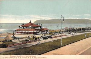 Durban South Africa view of model dairy on the beach antique pc Z19730