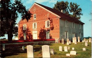 Barratts Chapel Frederica Delaware DE Cemetery VTG Postcard UNP Unused Vintage 