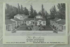 1930's-40's The Breakers Modern Apartments, St. Petersburg, FLA. Postcard F71