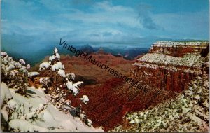 South Rim in Winter Form Grand Canyon National Park Arizona PC280