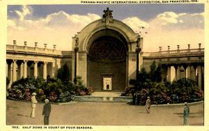 CA -San Francisco. Panama-Pacific International Exposition, 1915. Half Dome, ...