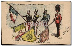 Militaria - Humor - Humor - Illustration - The Armies has Europe - Hi Flag - ...