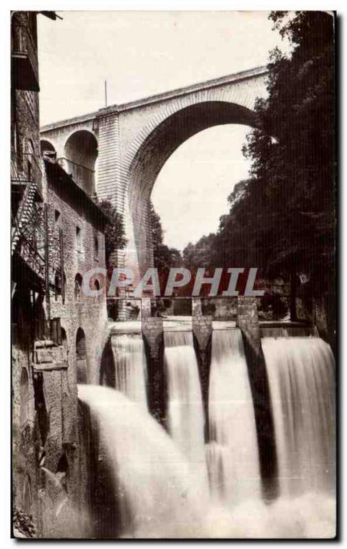 Old Postcard Falls Bellegarde Valserine