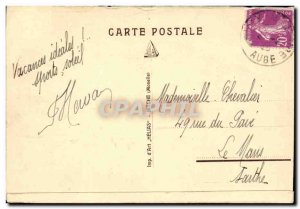 Mailly le Camp - The Post Poice - Old Postcard