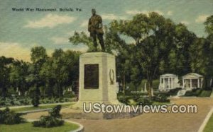 World War Monument - Suffolk, Virginia