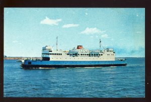 Prince Edward Island-PEI, Canada Postcard, M.V. Conferation Ferry To Cape Borden