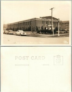 POST CYMNASIUM FORT LEWIS WASHINGTON VINTAGE RPPC REAL PHOTO POSTCARD