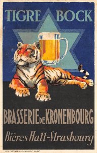 Tiger Bock Advertising Unused 