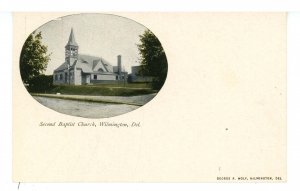 DE - Wilmington. Second Baptist Church ca 1906