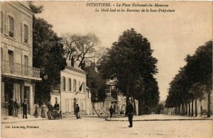 CPA PITHIVIERS Place Duhamel du Monceau Mail sud (864478)