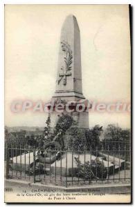 Old Postcard Champigny Mobiles Monument Gold Coast