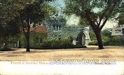 Woodmere Cemetery Detroit MI 1916