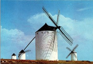 Spain Espana La Mancha Windmills