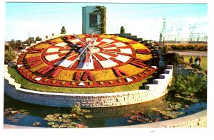Hydro Floral Clock, Niagara Falls, Ontario,