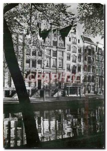 Postcard Modern Amsterdam Keizersgracht
