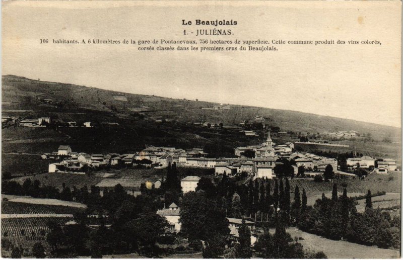 CPA Julienas - Vue Generale - Le Beaujolais (1036542)