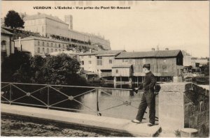 CPA Verdun - Vue prise du pont st - amand (118753)