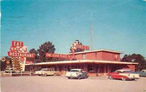 GA, Claxton, Georgia, C & J Restaurant, Depew Color 64344