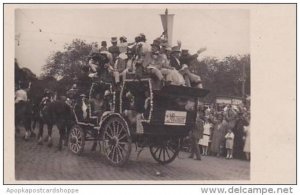 Austria Vienna Deutsches Bundes Sangerfest Festzug Real Photo RPPC