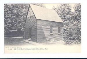 LP85 Salem, Massachusetts, MA, Postcard, Old First Meeting 