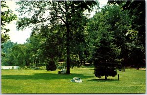 VINTAGE POSTCARD THE GRACE LORD PARK AT BOONTON NEW JERSEY (1960s)