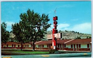 BILLINGS, Montana  MT    Roadside  RED GABLES MOTEL   Postcard