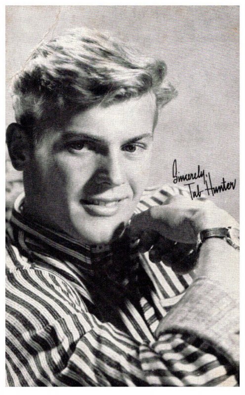 Tab Hunter    , Exhibit Card