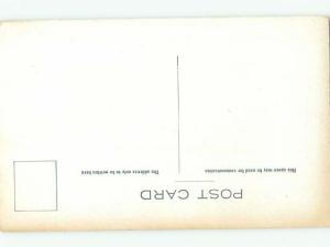 Pre-Linen Risque WOMAN WEARING HAT PULLS UP HER DRESS AB7963