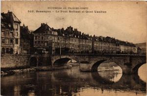 CPA BESANCON - Le Pont Battant et Quai Vauban (486952)