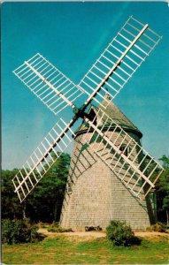 Windmill Eastham Cape Cod Massachusetts MA Postcard UNP VTG Tichnor Unused