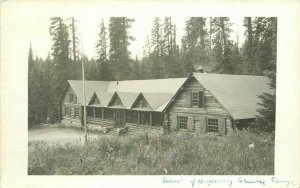 Jackson Wyoming University Science Camp RPPC Photo Postcard 21-6427