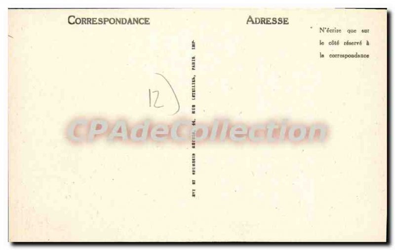 Old Postcard Millau General view