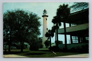 St. Simons Island Lighthouse And Glynn County Casino Georgia Posted 1964