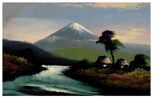 Japan Hand painted Scenery