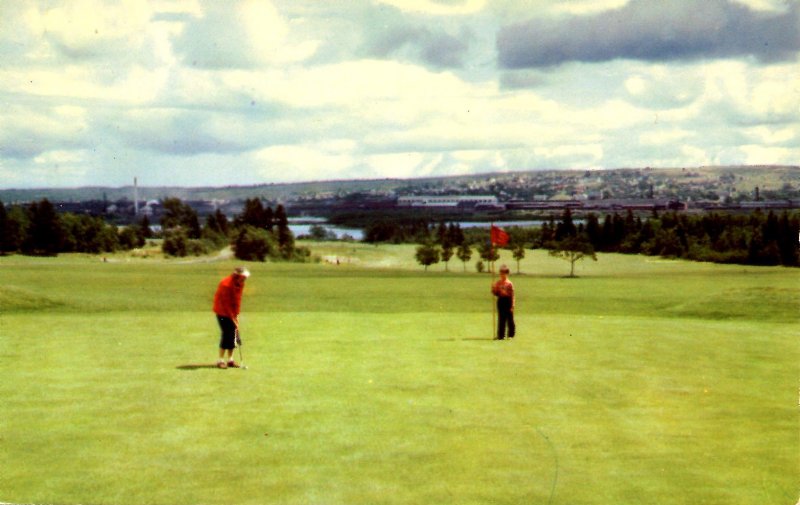 Canada - Nova Scotia, New Glasgow. Golfing