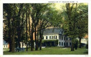 Soldiers Home - Bennington, Vermont VT Postcard