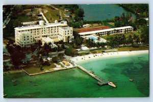 Nassau Bahamas Postcard The Montagu Beach Hotel c1950's Unposted Vintage