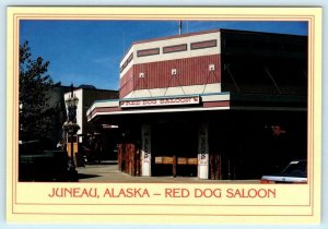 JUNEAU, Alaska AK ~ Entrance RED DOG SALOON Roadside  4 x 6 Postcard