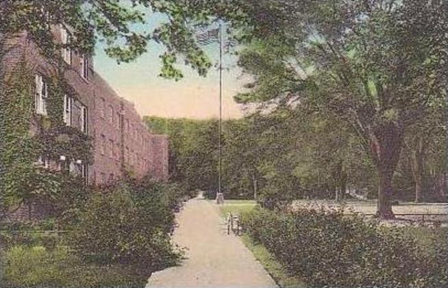 Michigan Orchard Lake St Marys College Dormitory Handcolored Albertype