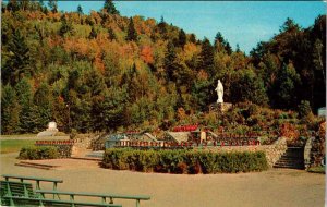 Postcard MONUMENT SCENE Colebrook New Hampshire NH AK9112