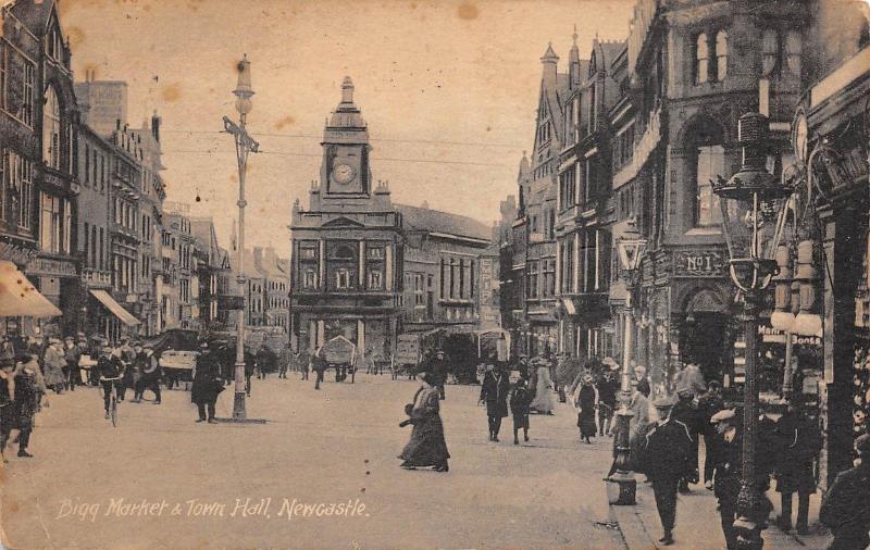 BR64453 bigg market and town hall newcastle  uk